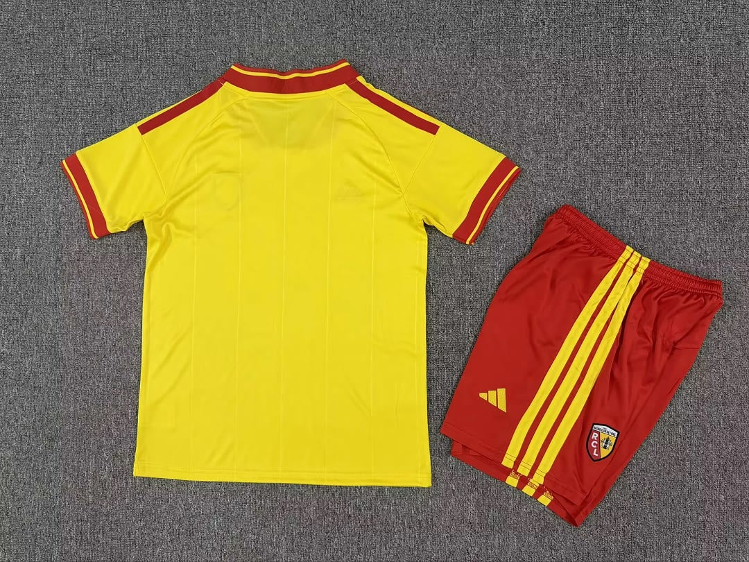 Kids Kit Lens 2026/27 Home Soccer Jersey size 16-28