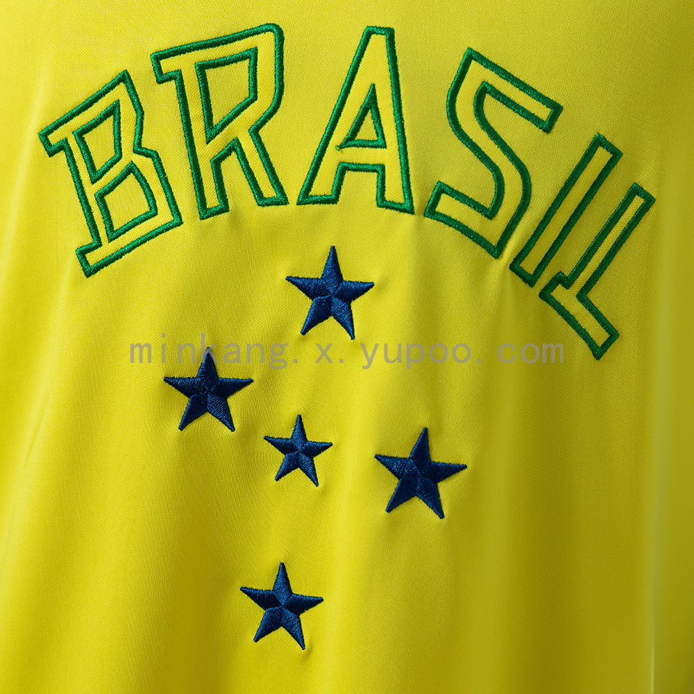 Brazil 1958 Home Retro Jersey S-XXL