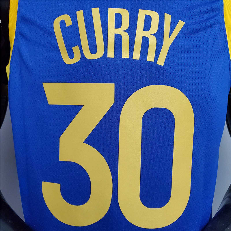 Curry #30 Golden State Warriors blue