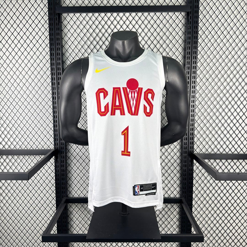 Cleveland Cavaliers White No. 1 HARDEN NBA Jersey