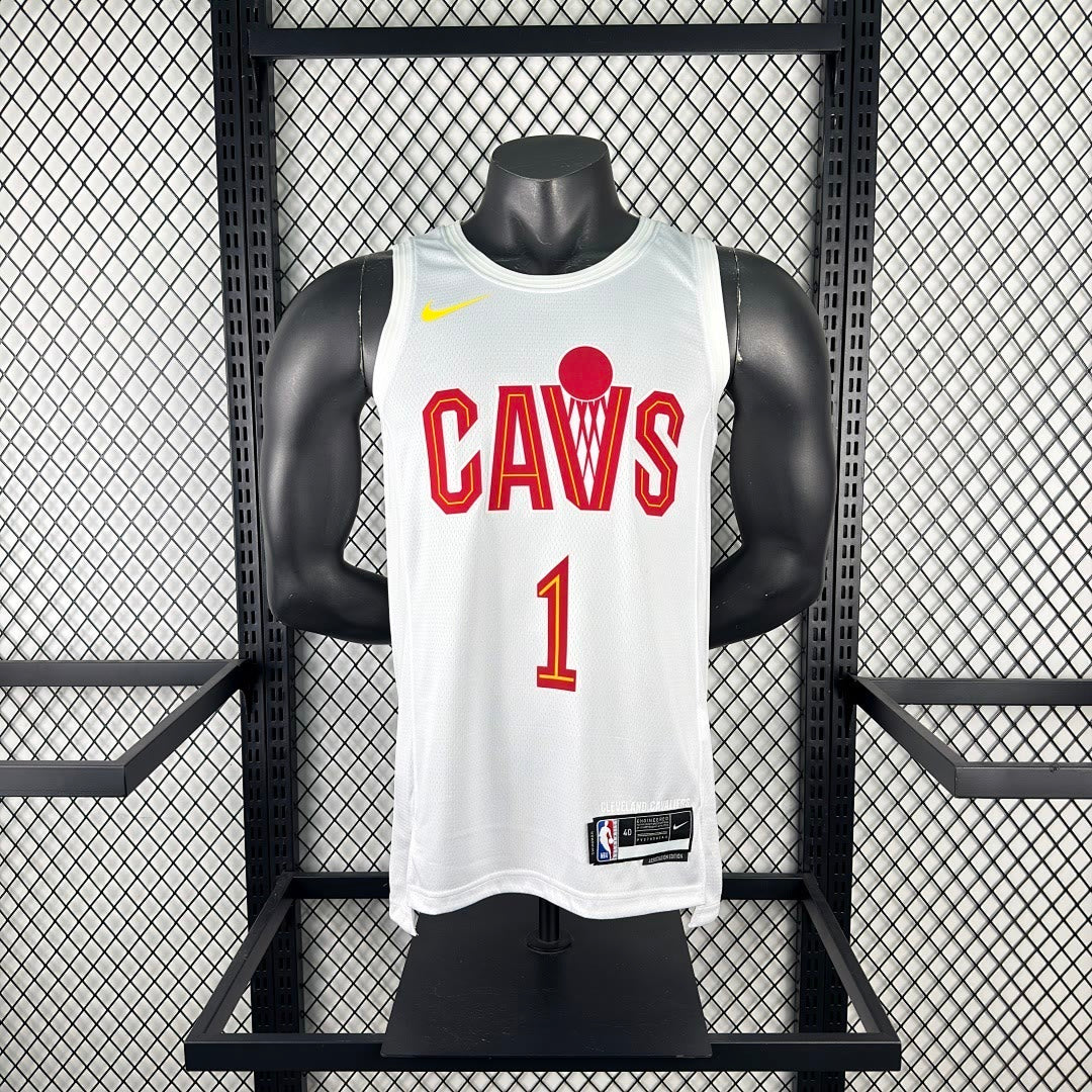 Cleveland Cavaliers White No. 1 HARDEN NBA Jersey