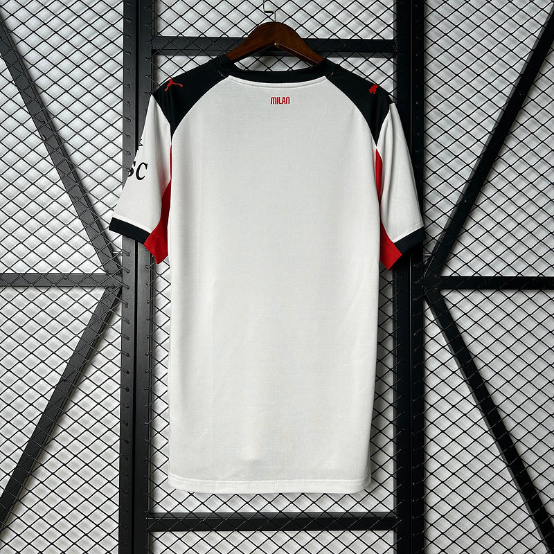 25-26 AC Milan white soccer jersey