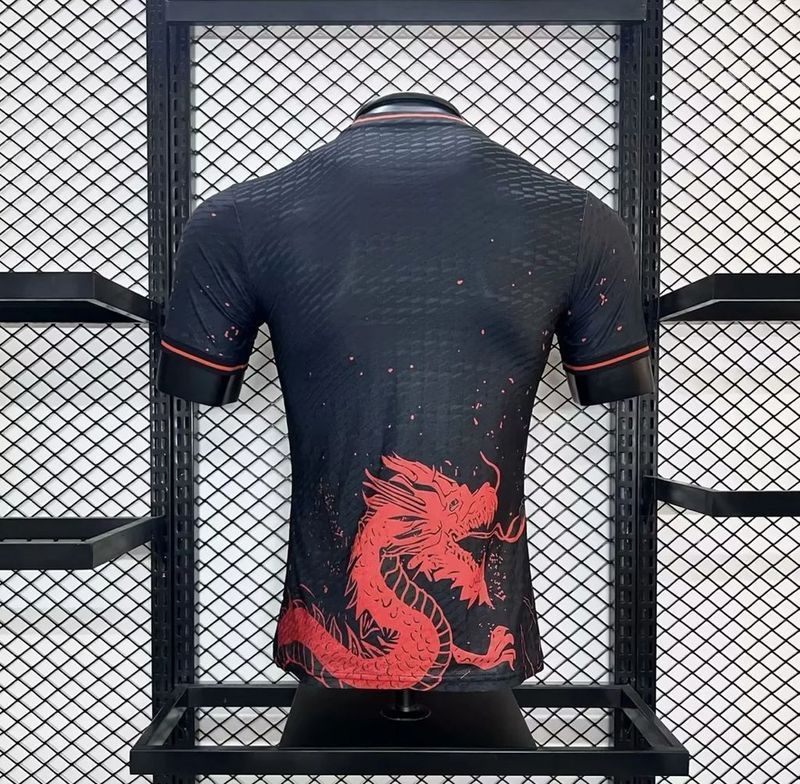 24-25 Japan Red Dragon Black Warrior Jersey Player Version S-XXL