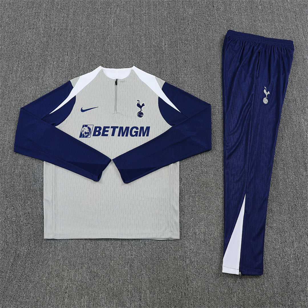 Tottenham Gray 2025/26 training shirt half zip