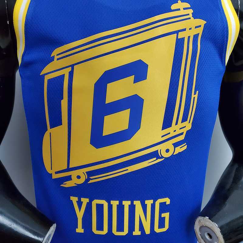 Tram version YOUNG#6 Golden State Warriors blue