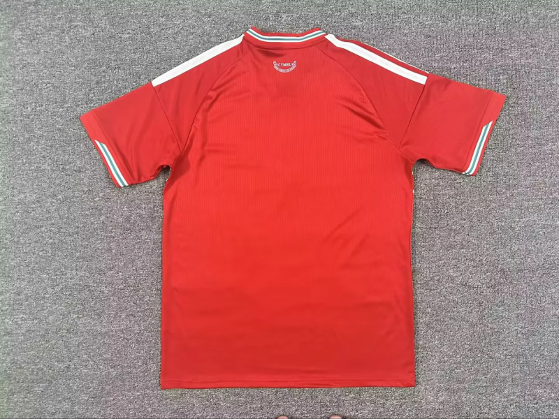 Wales 2026 Home soccer jersey size S-4XL