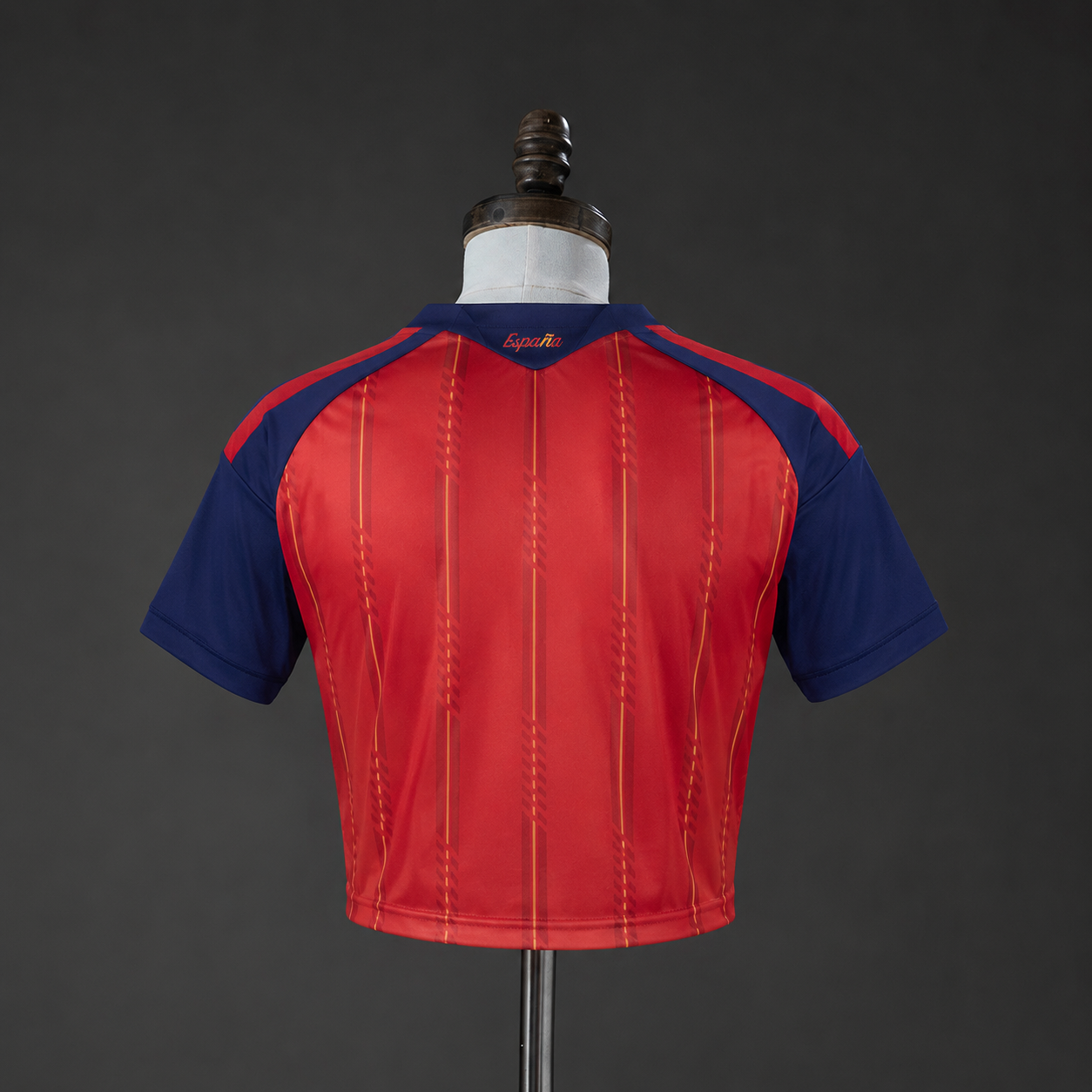 Spain 2026 Home Women's Crop Top Style Jersey S-XXL