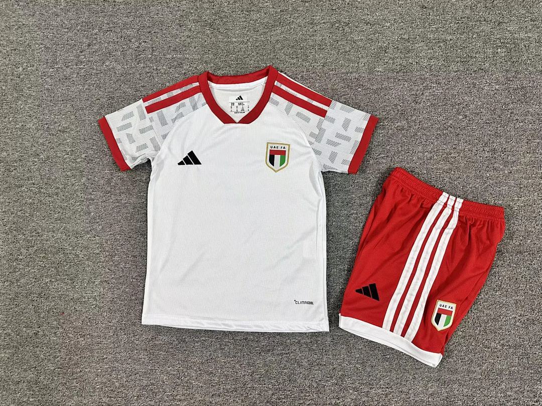 United Arab Emirates 2026 World Cup Home Kid kit size 16-28