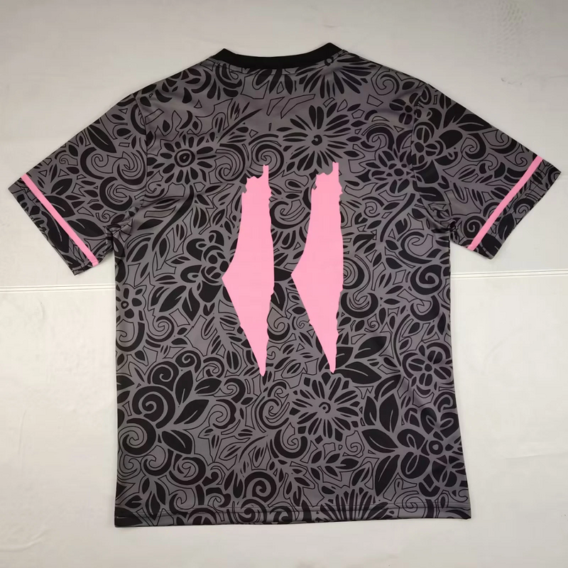 25-26 Palestino special version grey pink soccer jersey