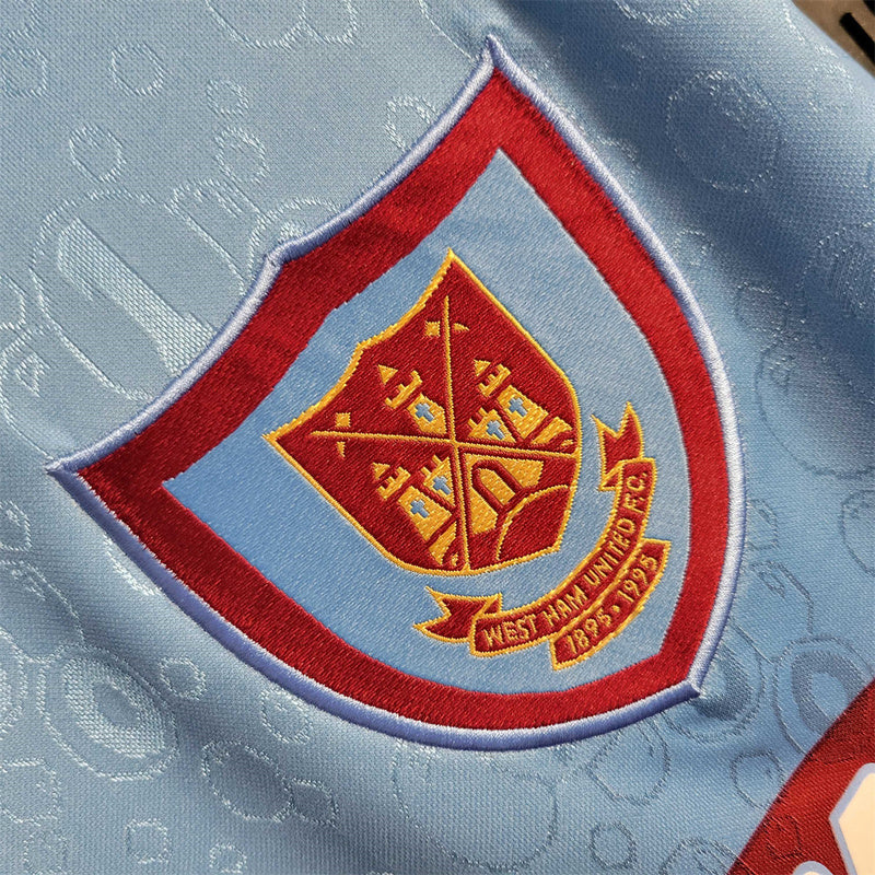95-97 West Ham away Long Sleeves