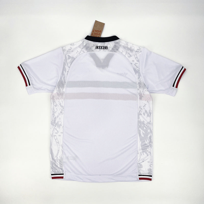 24-25 Santa Cruz away white jersey
