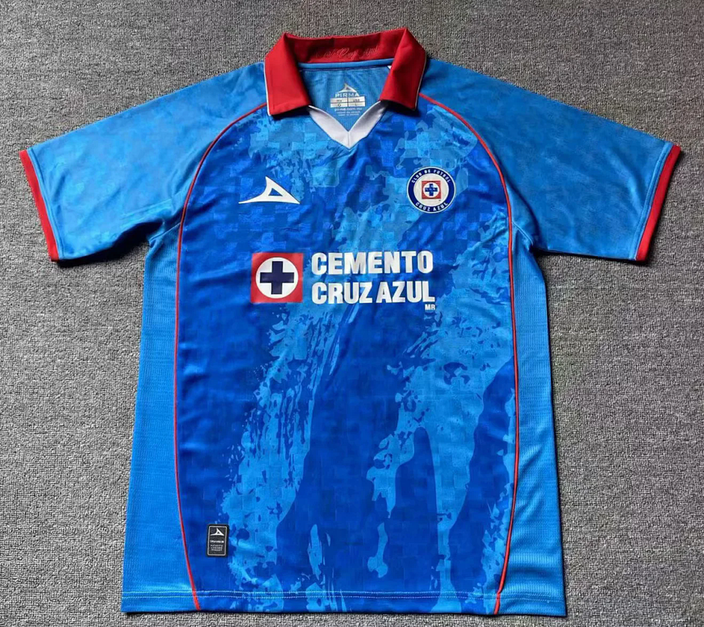 Cruz Azul 2025/26 Intercontinental Cup Home Player Version soccer jersey size S-4XL