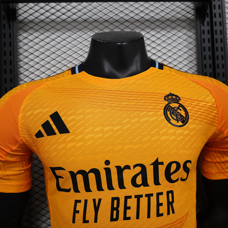 24-25 Real Madrid away orange player version jersey
