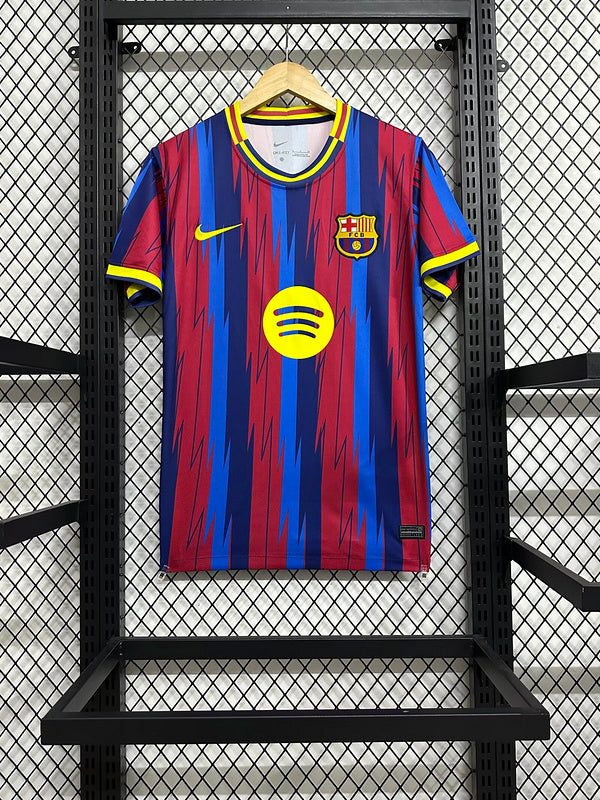 24-25 Barcelona blue and red training jersey