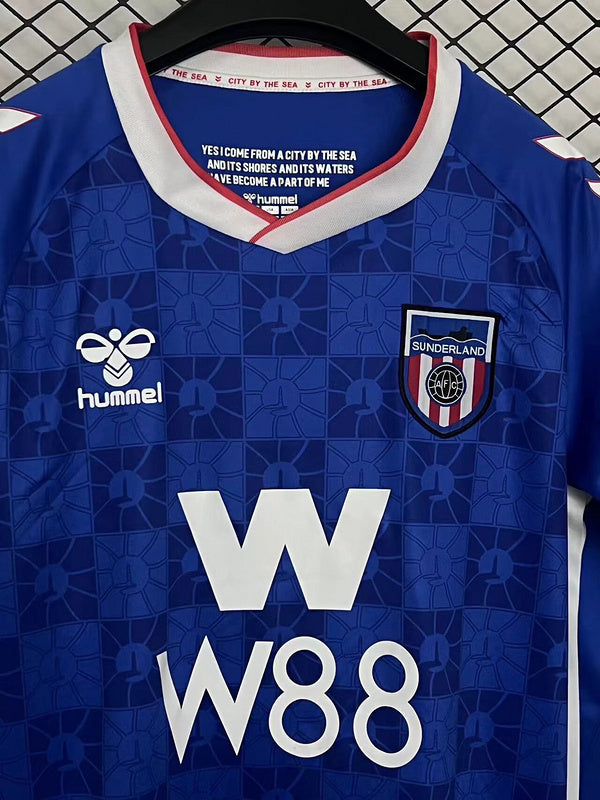 25-26 Sunderland away long sleeves soccer jersey size S-2XL