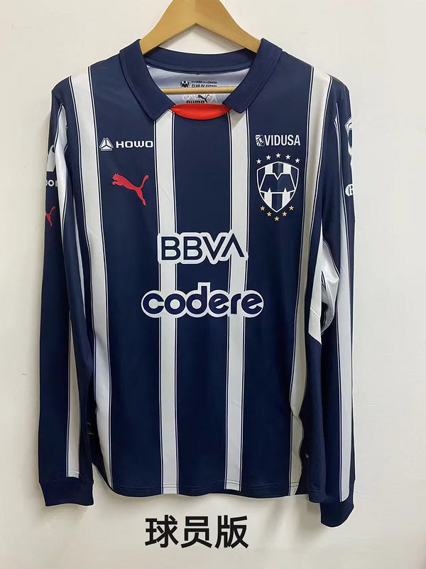 24-25 Monterrey home long sleeve player version S-XXL