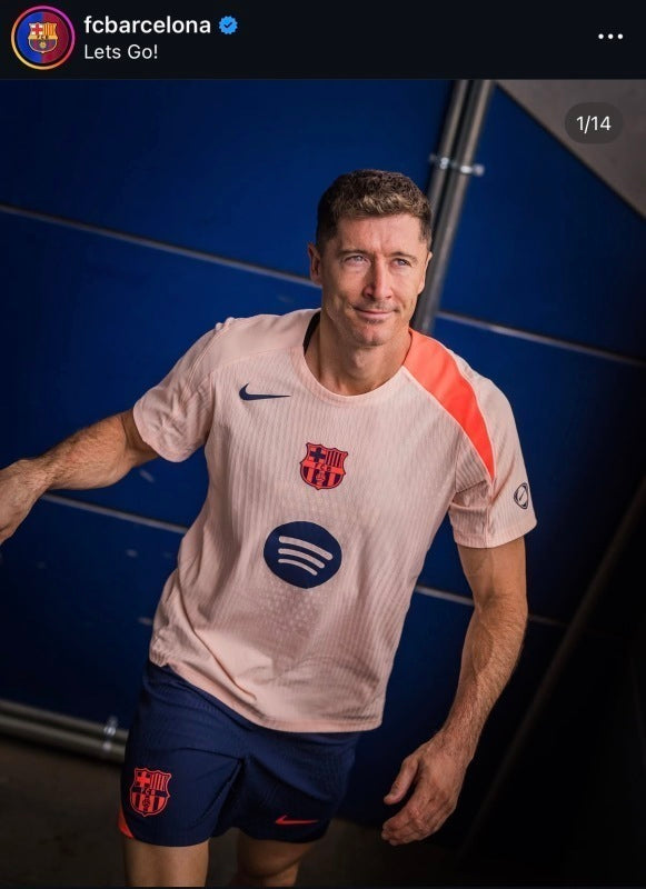 Barcelona 2025/26 Pink Special Player version jersey
