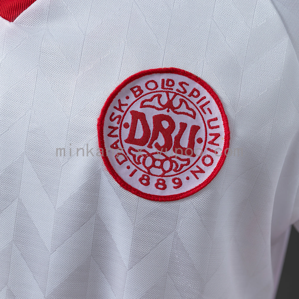 Retro Denmark 1988 Away S-XXL