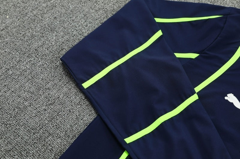 Manchester City 2025/26 Dark Blue Windbreaker suit S-2XL