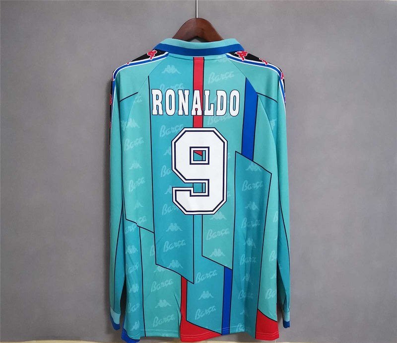 96-97 Barcelona away long sleeve