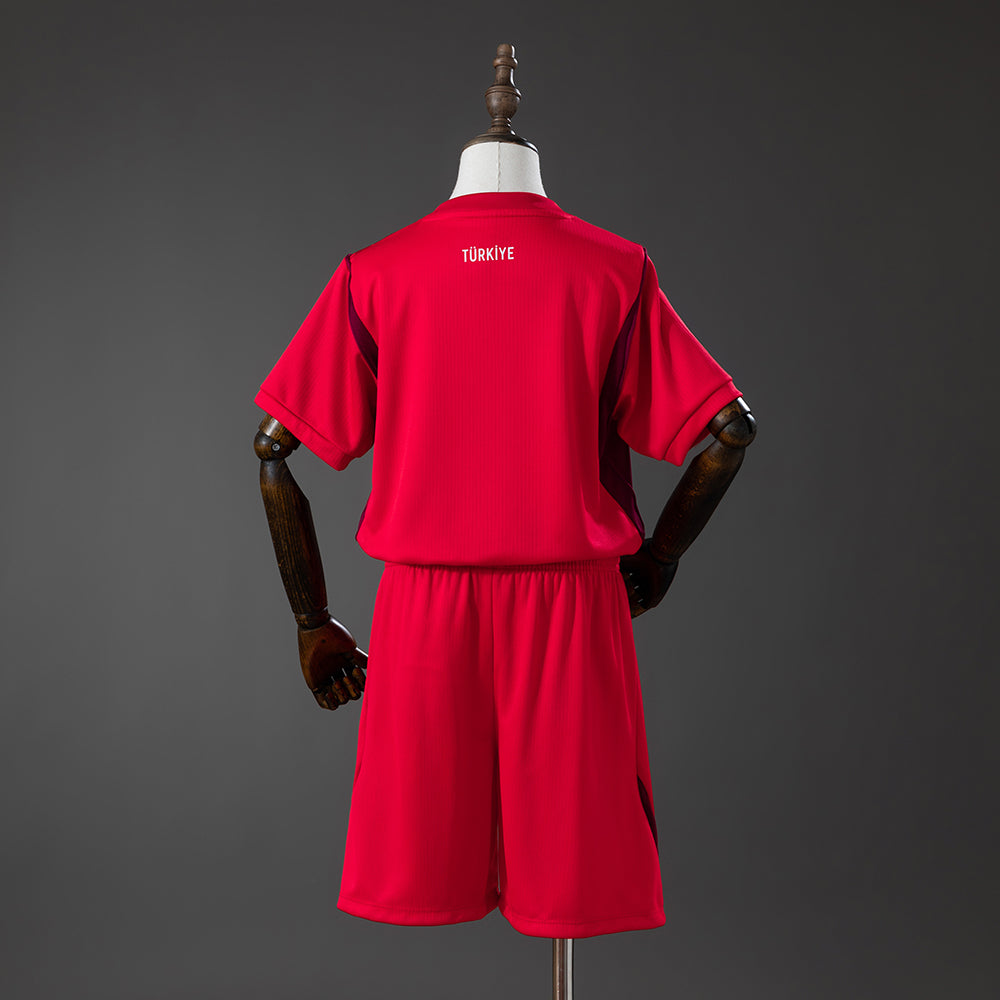 Turkey 2026 Away Kids Kit Jersey Size 16-28