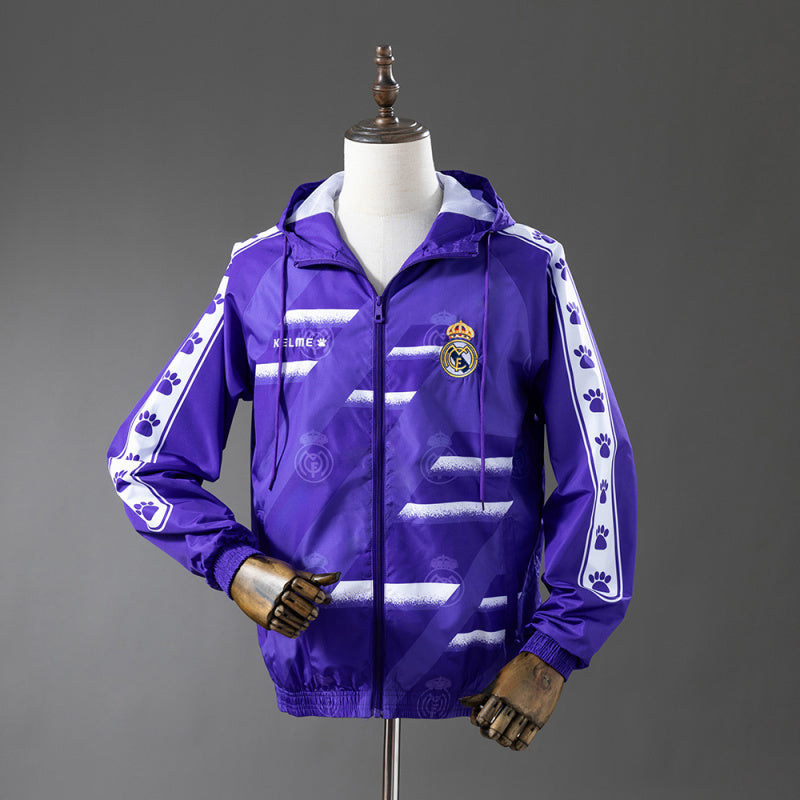 Real Madrid 2025/26 Purple Windbreaker
