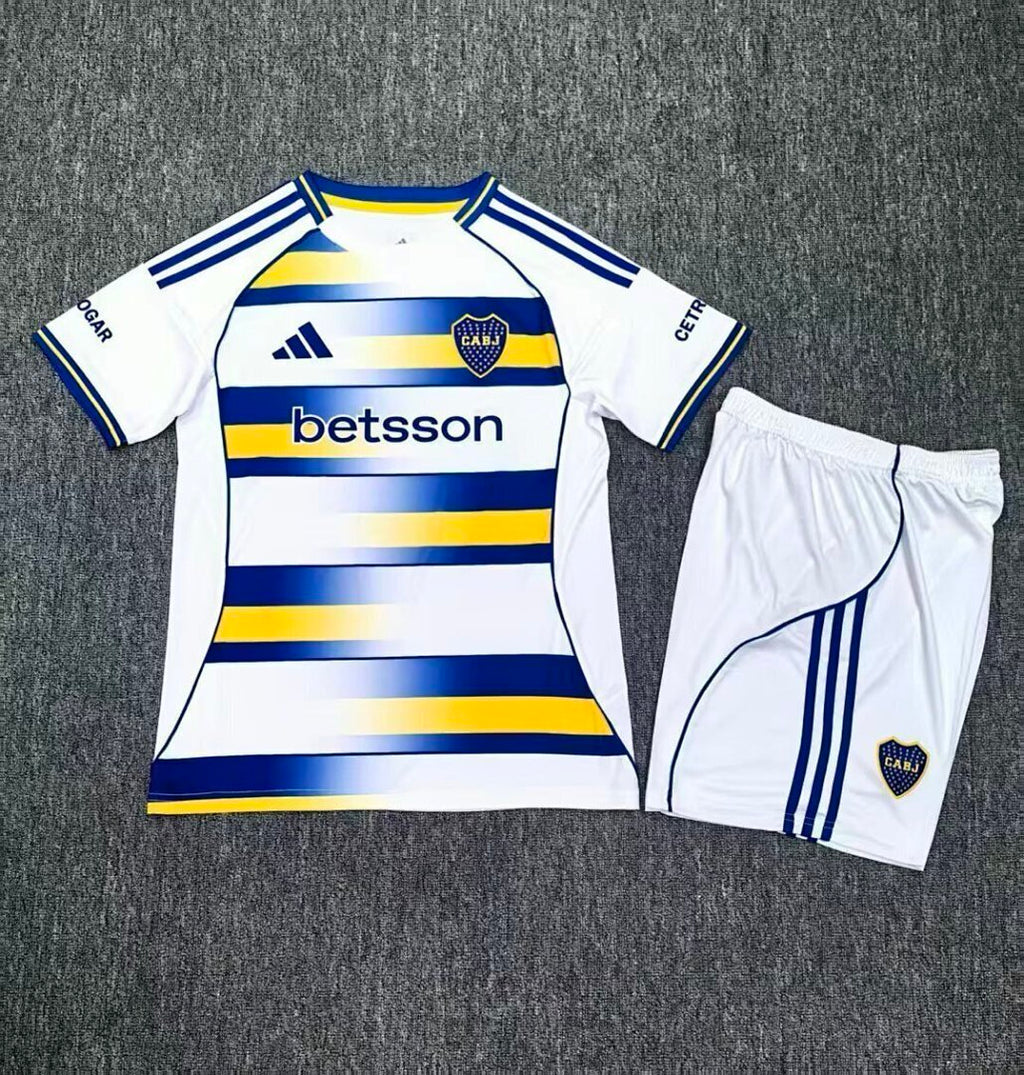 Boca Junior 2025/26 Fourth Away Kids Kit