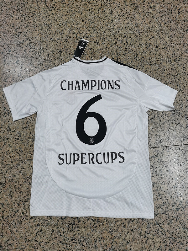 24-25 Real Madrid Home UEFA SUPERCOPA jersey
