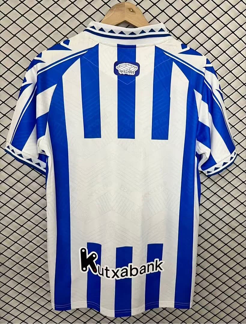 Real Sociedad 2025/26 Retro Model soccer jersey S-4XL