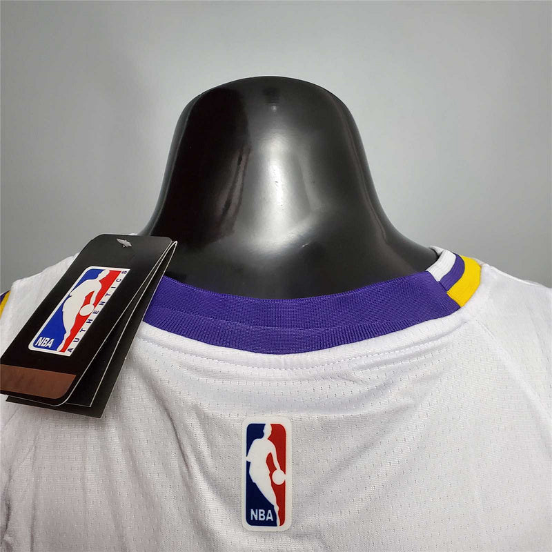 KUZMA #0 Lakers Round neck white