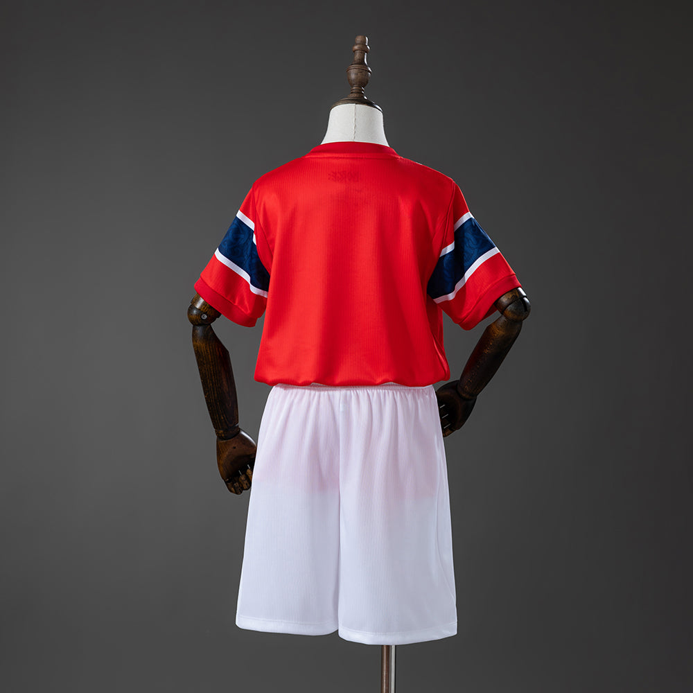 Norway 2026 Home Kids Kit Jersey Size 16-28