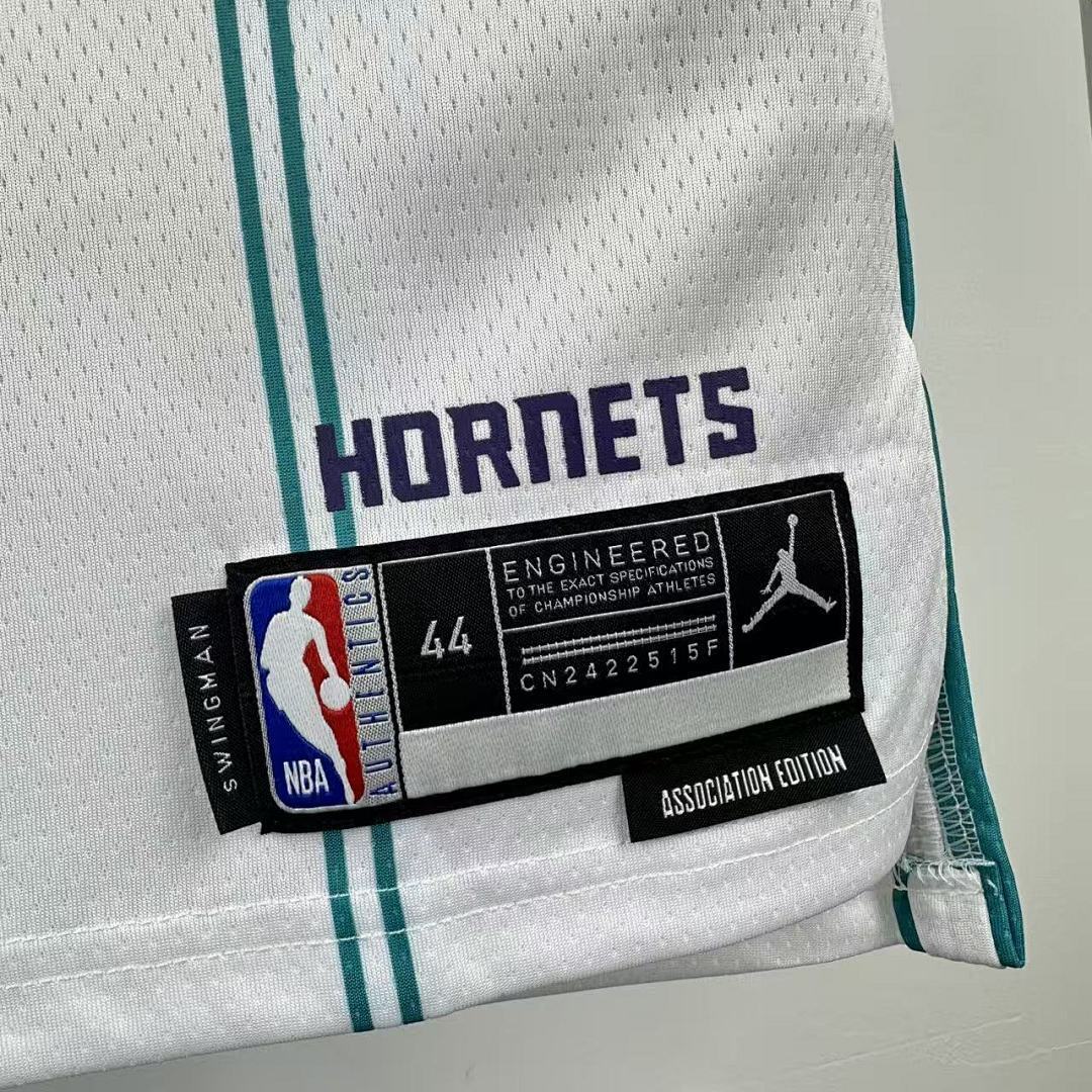 Season 2025 Charlotte Hornets White No. 1 BALL