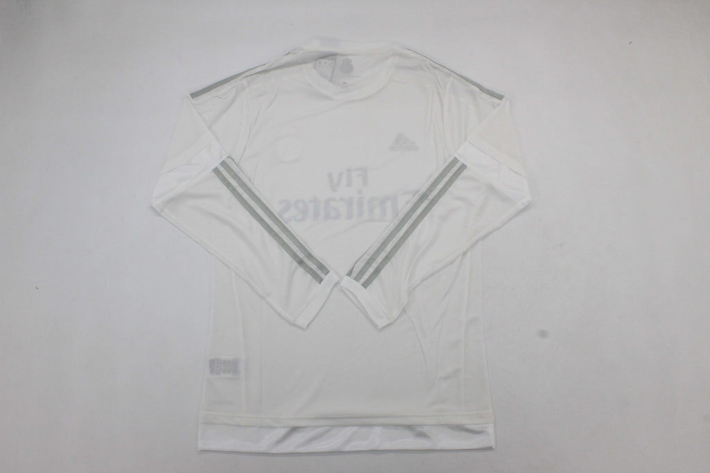 MADRID 15-16 Manga larga Version autentica/jugador — Club Retro