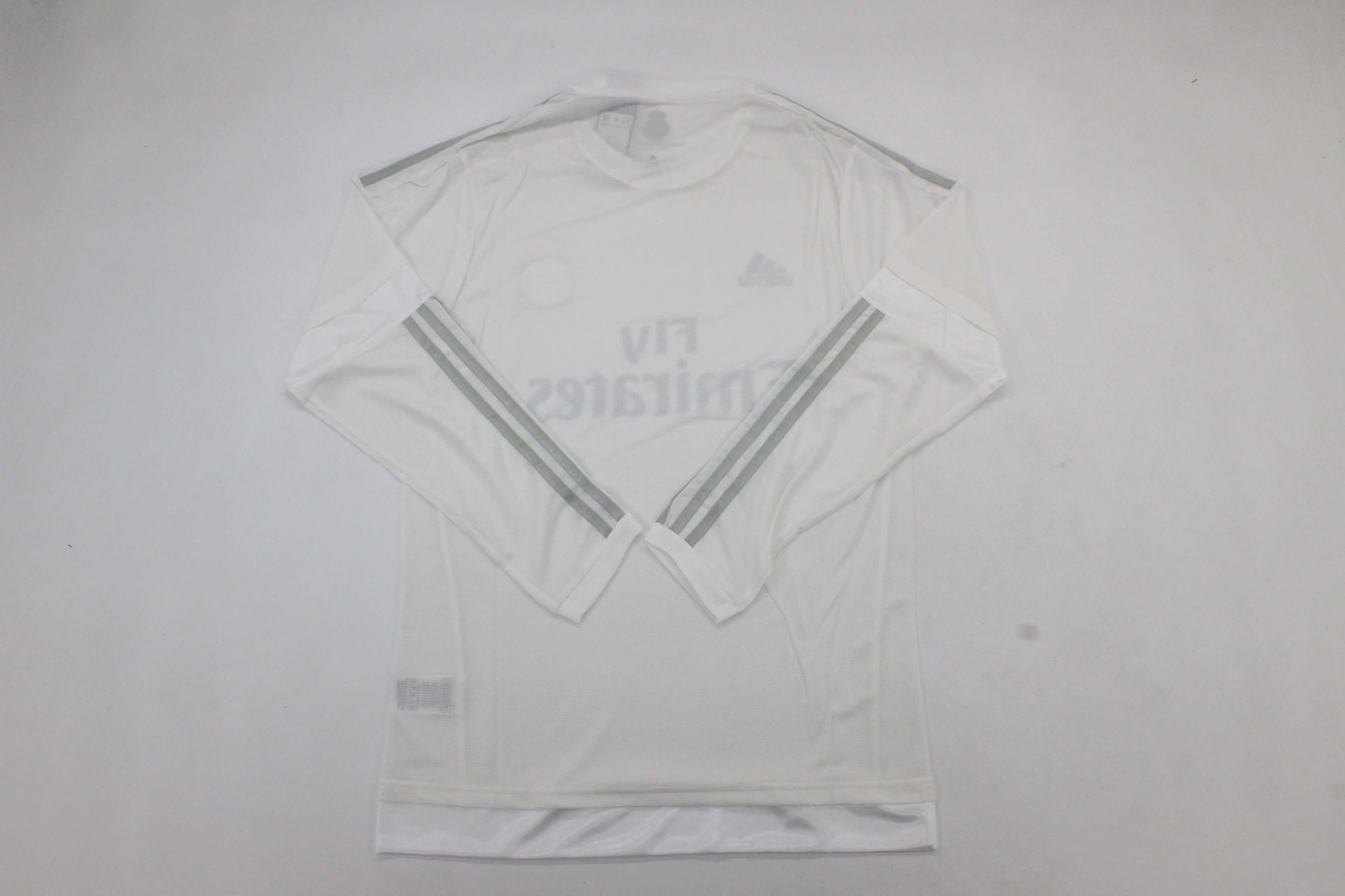 MADRID 15-16 Manga larga Version autentica/jugador — Club Retro