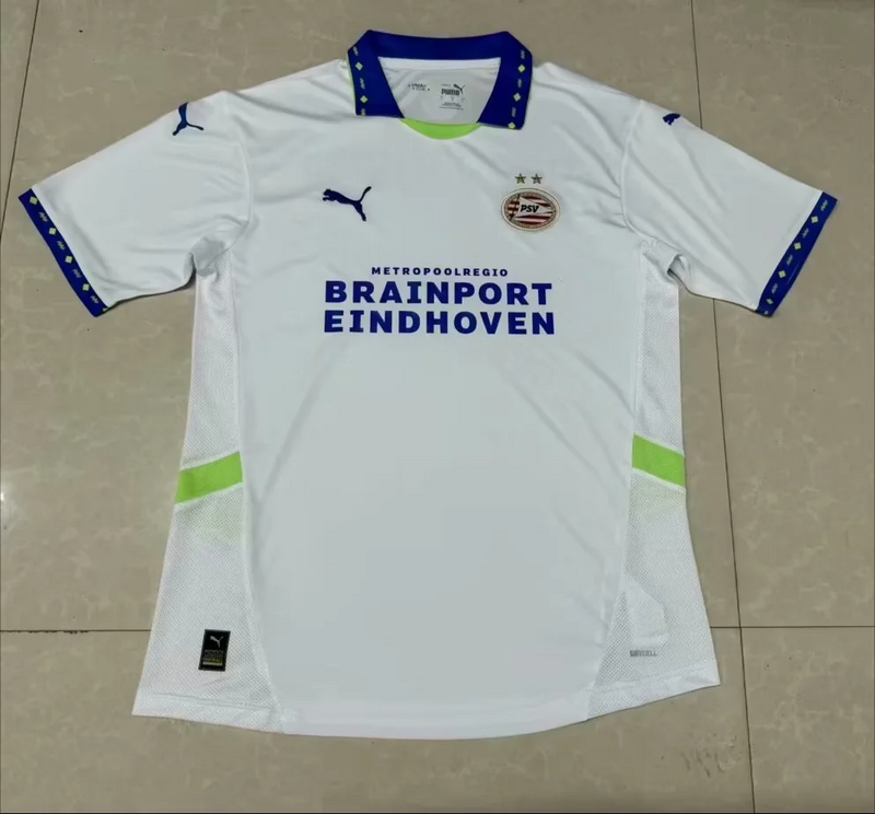 PSV third away white soccer jersey
