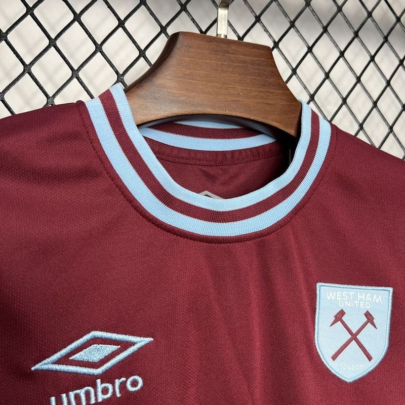 24-25 West Ham home kid kit