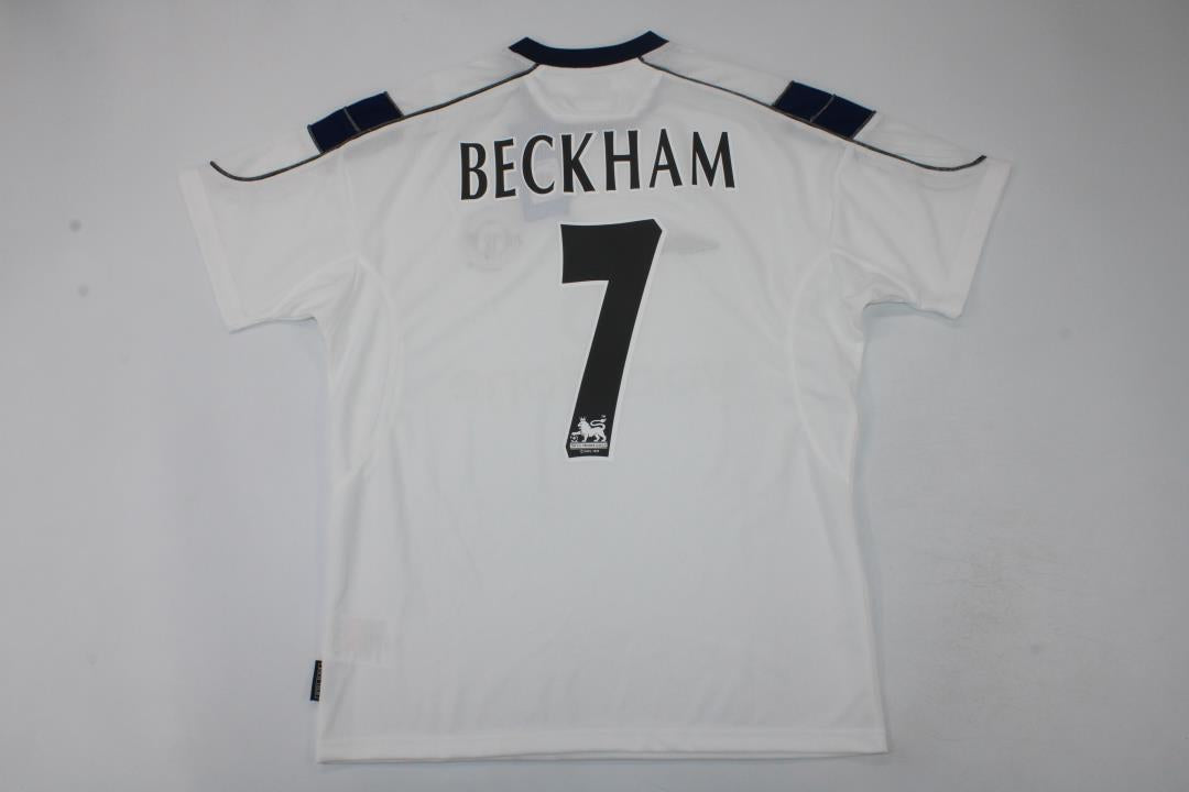 MAN U 00-01 WHITE AWAY — Club Retro