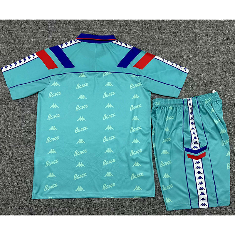 92-95 Barcelona away retro kid kit