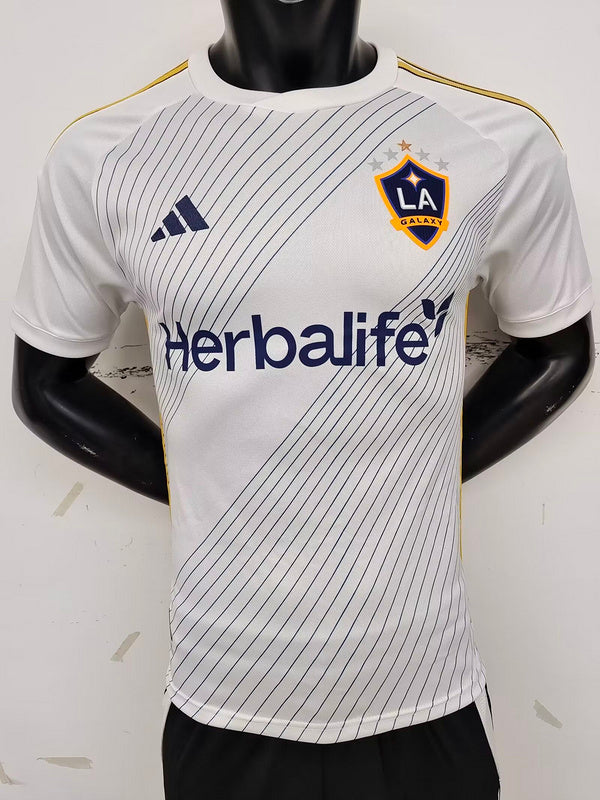 24-25 Los Angeles Galaxy home white player version jersey