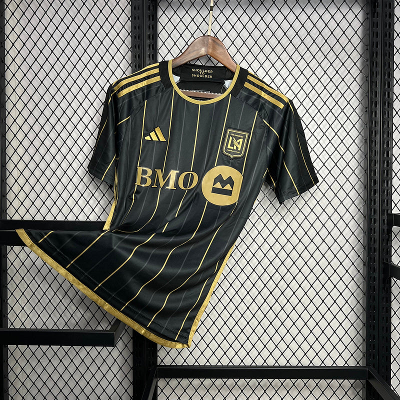 24-25 Los Angeles FC home soccer jersey