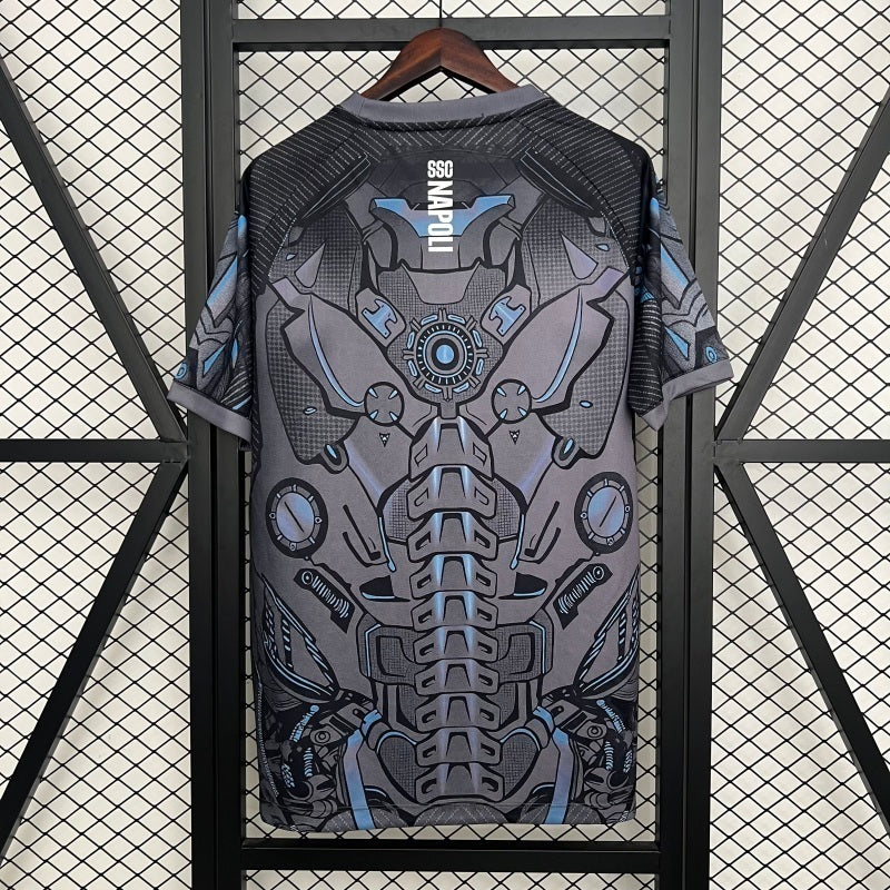 25-26 Napoli Gray Training Jersey