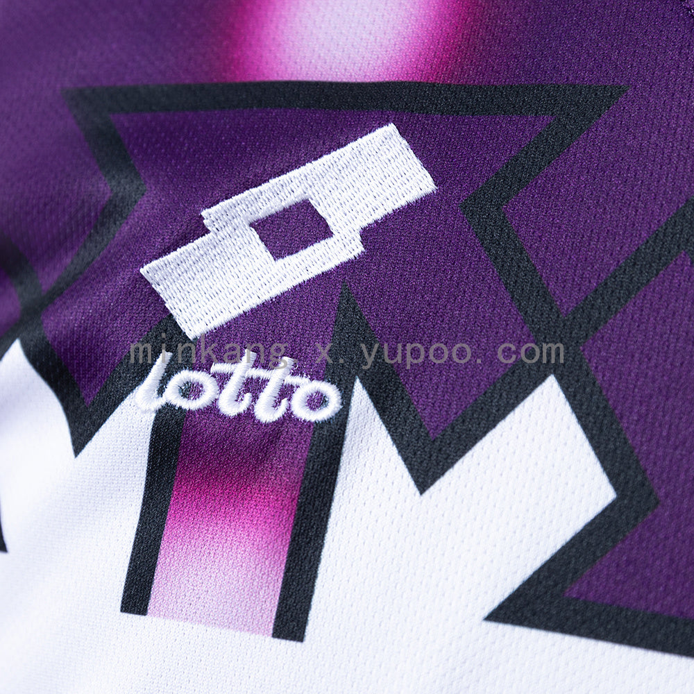 Fiorentina 92/93 Away Long Sleeve Retro Jersey S-XXL
