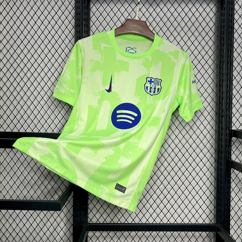 24-25 Barcelona Third away soccer jersey (Big Sponsor)