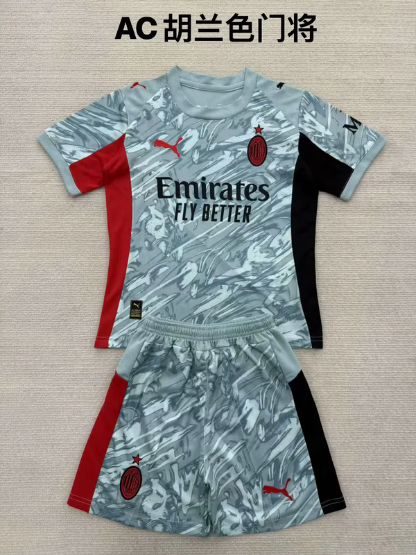25-26 ACM Gray goalkeeper kid kit