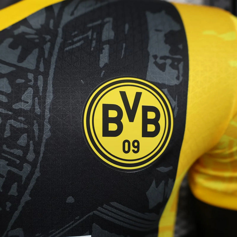 24-25 Dortmund black and yellow player version jersey