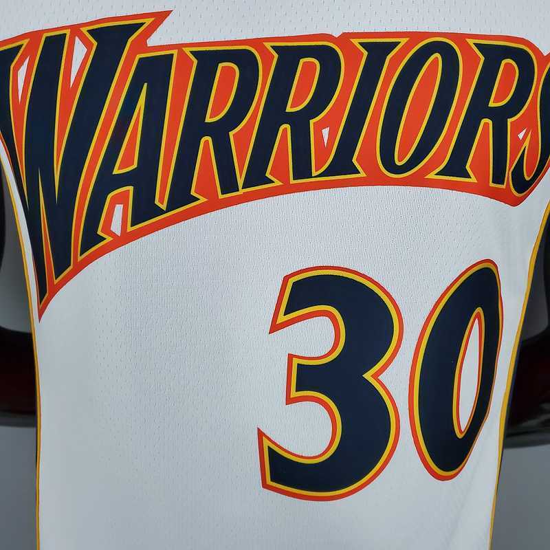 Curry #30 Warriors Rookie White