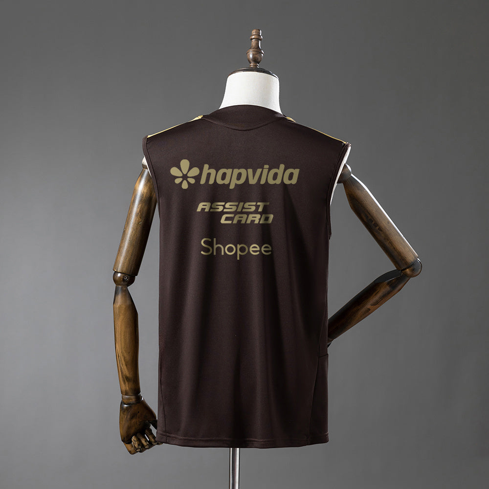 Flamengo 26/27 All Sponsored Training - Brown Vest Jersey S-4XL