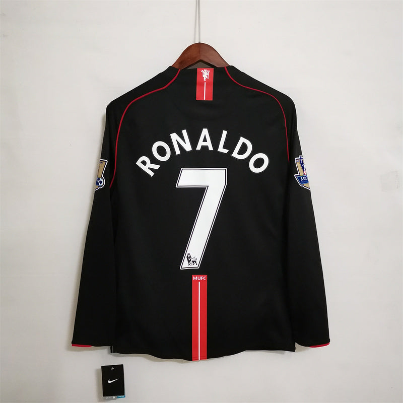 07-08 Manchester United away long sleeve