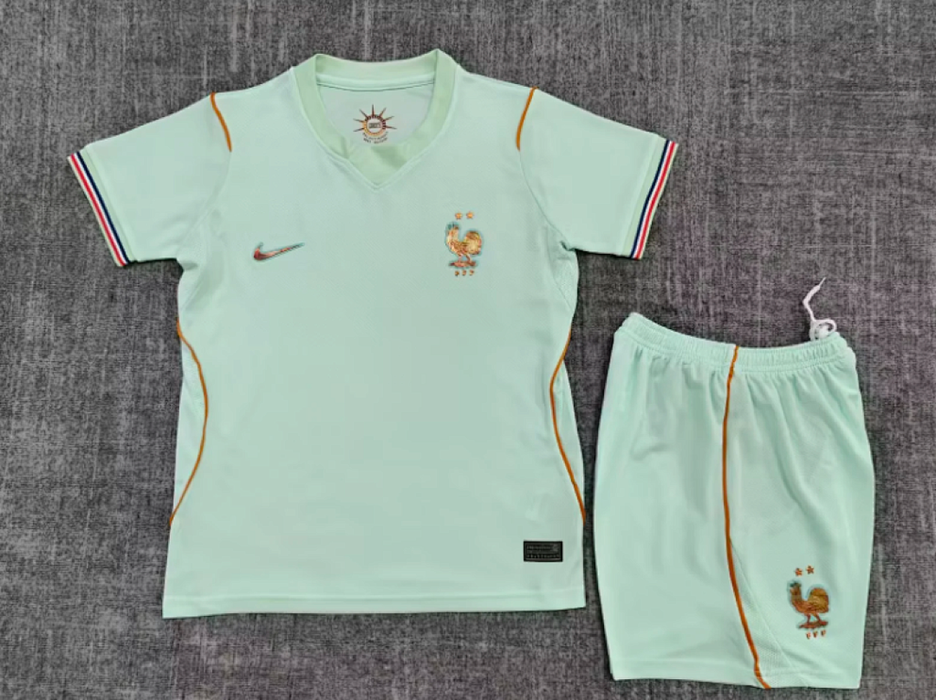 France 2026 World Cup Away kids Soccer jersey 16-28