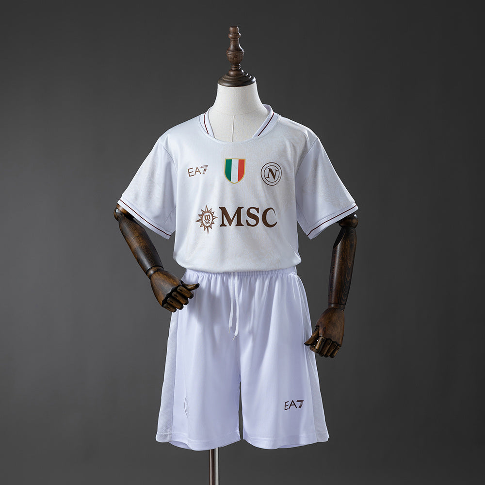 Napoli 25/26 Third Away kids kit Jersey size 16-28